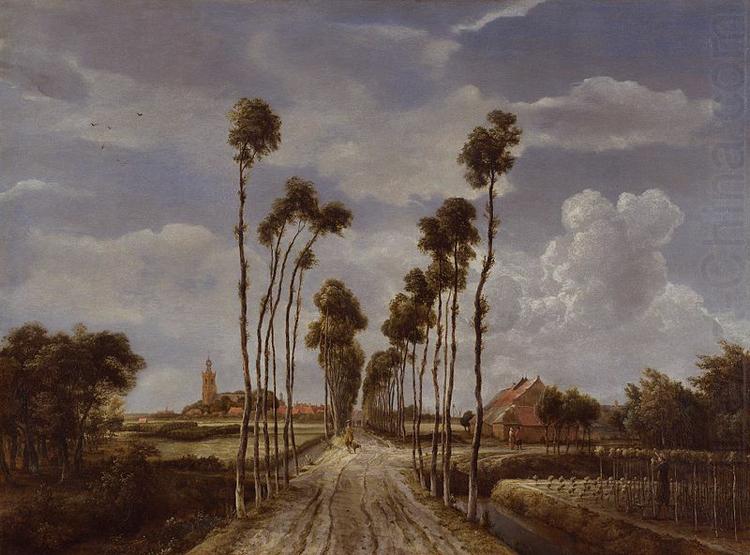 Avenue at Middelharnis (mk08), Meindert Hobbema
